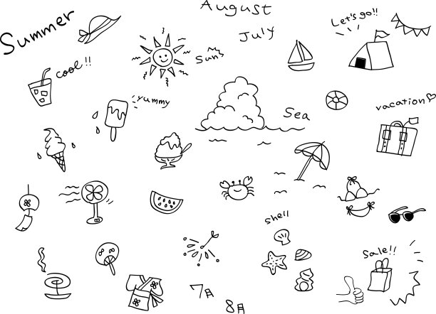 夏季图标设置和夏季背景图片下载