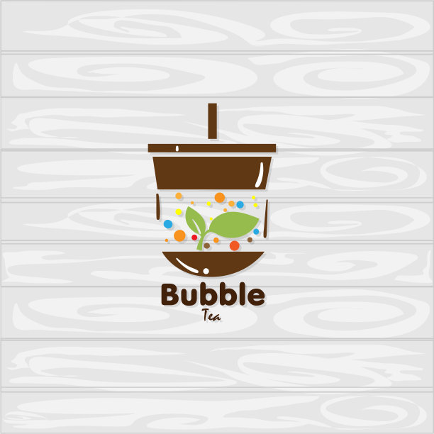 泡泡茶图标图标图形模板图片下载