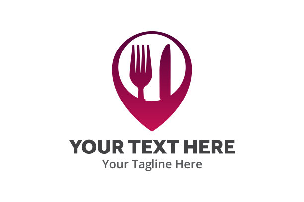 食品图标创意插图矢量图形，食品和饮料图标插图矢量，食品图标插图的图标身份和业务矢量图片下载