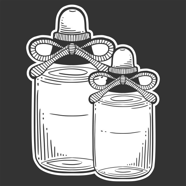 瓶内装有按摩油、芳香疗法。矢量概念涂鸦和素描风格。图片下载