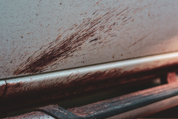 脏车边，洗车服务理念图片下载