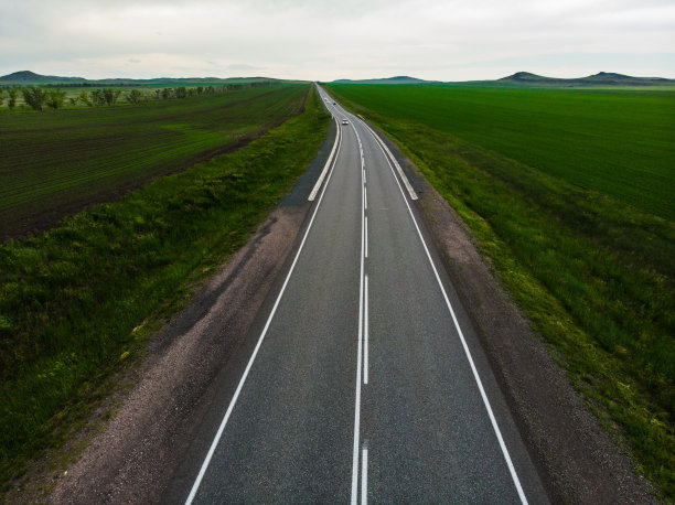 道路鸟瞰图图片下载