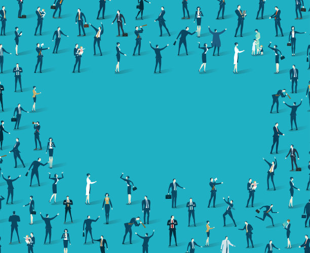 商业背景造就了许多商业人士在不同的情况下图片下载