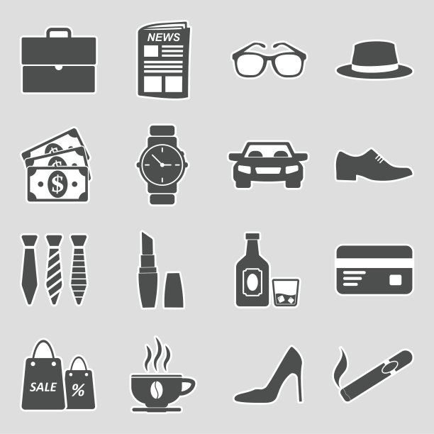 成人电影图标。贴纸设计。矢量插图。图片下载