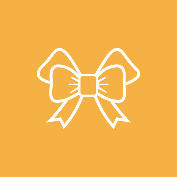 节日弓图标。图片下载