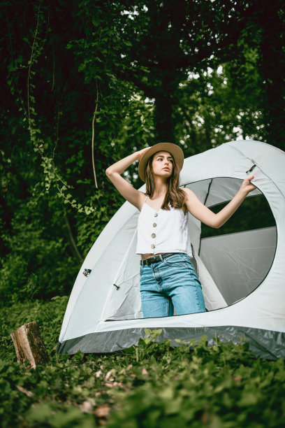 这是森林里一个美丽的早晨图片下载