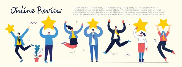 在线评论的概念图片下载