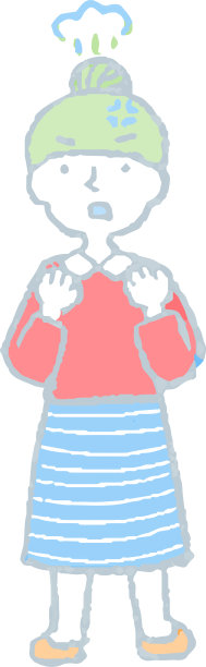 流行插图的一个女人的脸和姿势图片下载