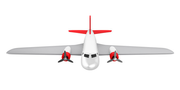 飞机玩具孤立图片下载