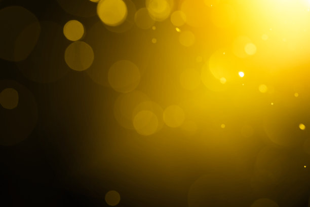 黄金焦外成像光图片下载