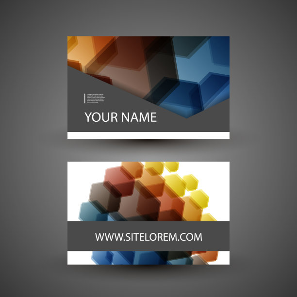 名片设计模板图片下载