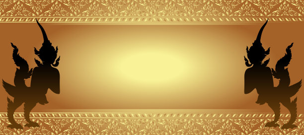 泰国仙女半鸟古概念，横幅，海报，请帖，贺卡图片下载