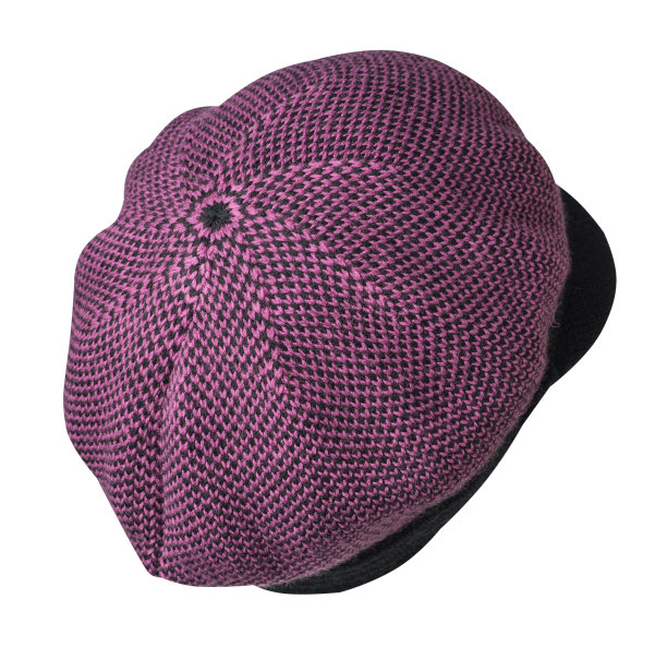 时尚帽孤立在白色背景。颜色的帽子图片下载