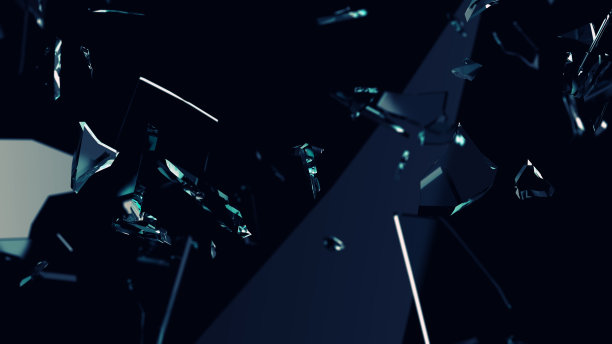 碎玻璃的碎片图片下载