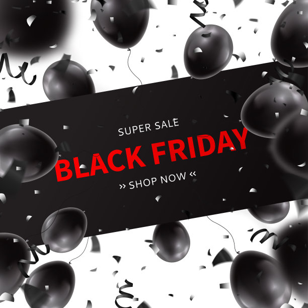 黑色星期五网上促销标语图片下载