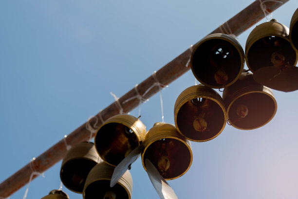 小钟，幸运的象征图片下载