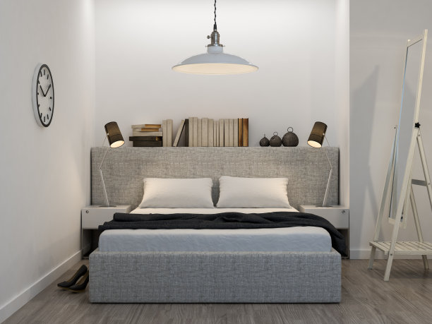 现代的卧室图片下载