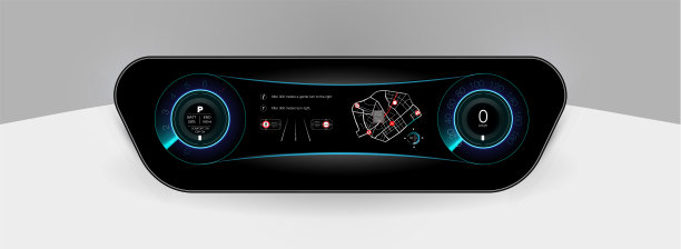 未来的用户界面。住房和城市发展部UI。抽象虚拟图形触摸用户界面。汽车服务的风格HUD。图片下载