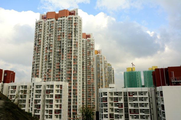 香港深水?的住宅楼宇图片下载