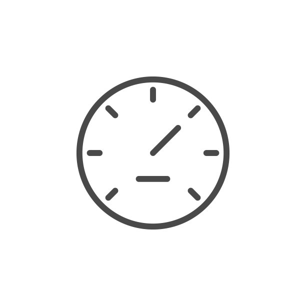 仪表盘性能速度矢量图标。多媒体简约轮廓矢量图标图片下载