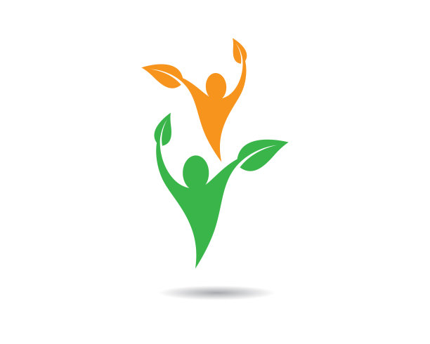 人体健康符号插画设计图片下载