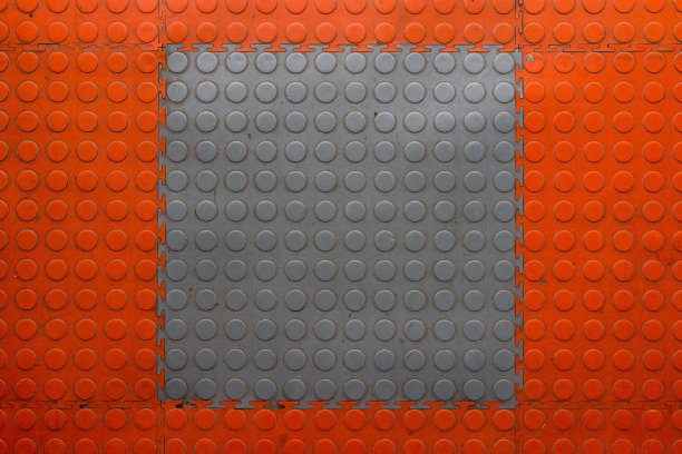 橡胶板纹理。橡胶路面背景。抽象拼图地板图案。车库地板纹理图片下载