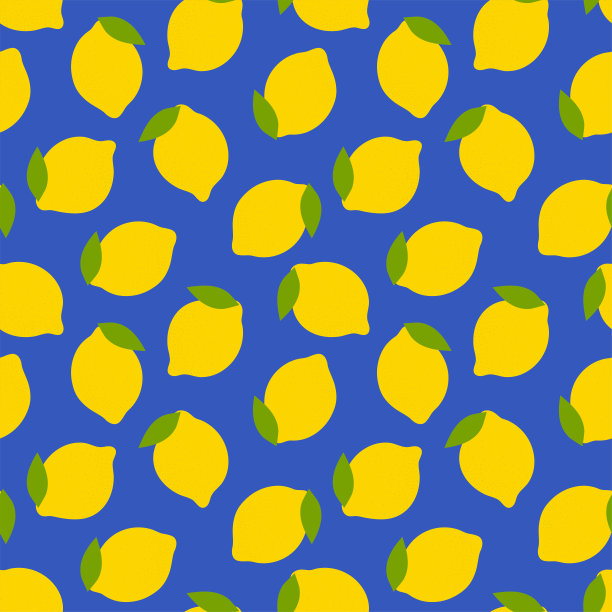 柠檬水果无缝图案。时装设计。用于厨房桌布、窗帘或抹布的食品印。手绘涂鸦墙纸。载体柑橘素描背景图片下载