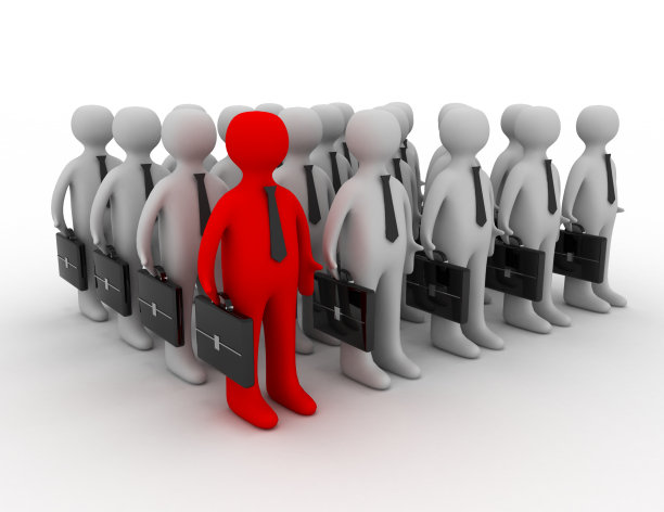 3d渲染商业领导力。图片下载