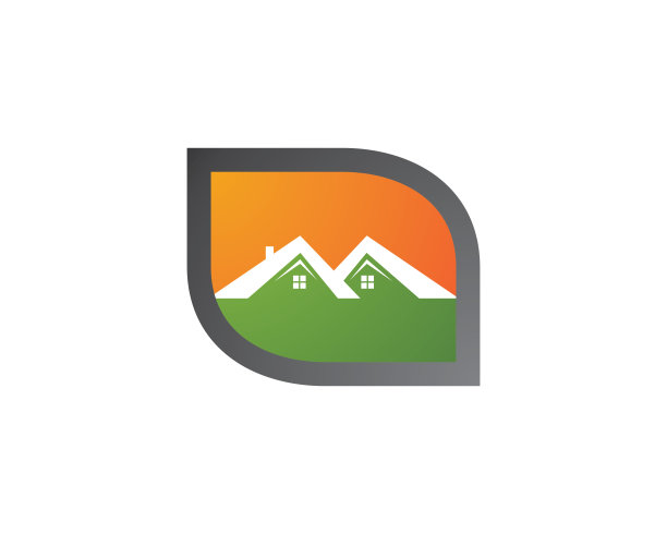 房屋符号矢量插图设计图片下载