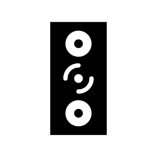 声音音频扬声器多媒体Logo或图标插图图片下载