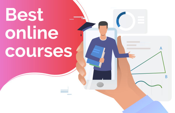 手持智能手机，老师在屏幕上图片下载