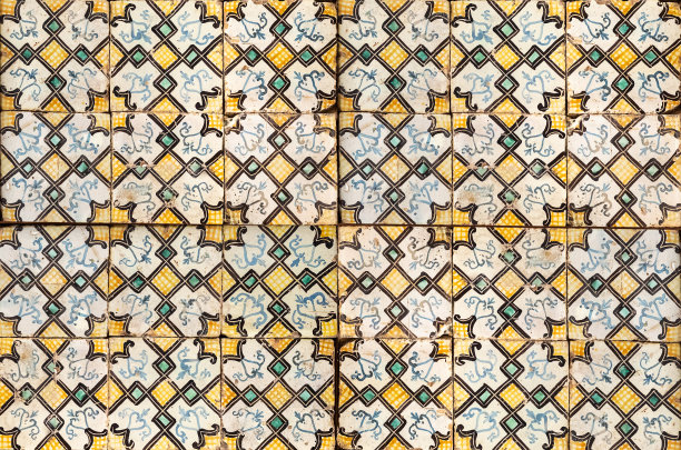 复古瓷砖的背景图片下载