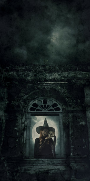 万圣节神秘概念图片下载