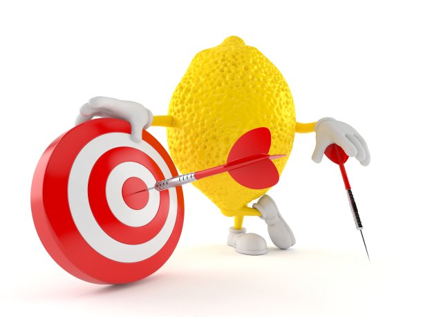 柠檬的特点与靶心图片下载