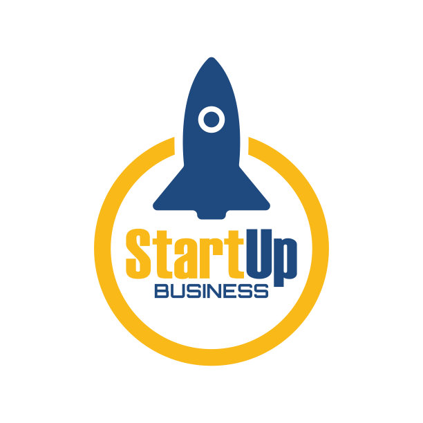 启动横幅隔离在白色背景上。矢量图图片下载