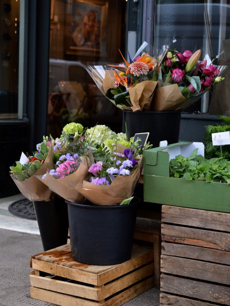 花店街道展示图片下载