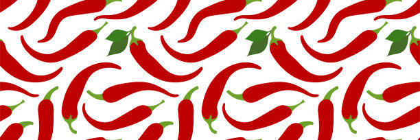辣椒无缝模式。辣椒。辛辣的味道。红色的蔬菜。辣椒。手绘涂鸦矢量草图。健康食品。素食产品。墨西哥胡椒酱。墨西哥，格鲁吉亚或高加索菜单图片下载