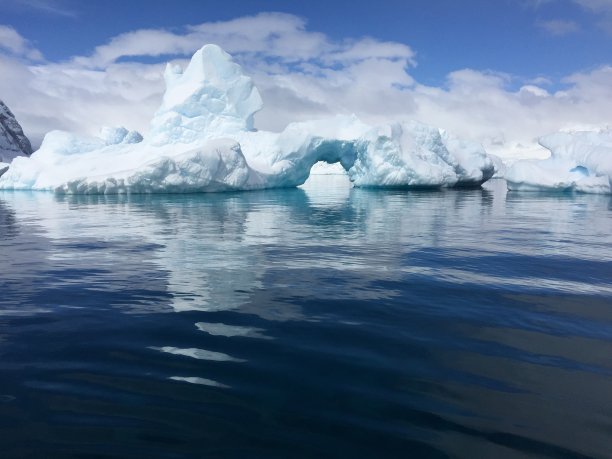 南极洲的晴天图片下载