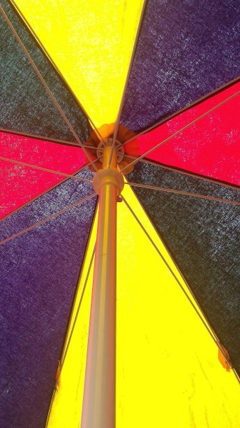 彩虹伞图片下载