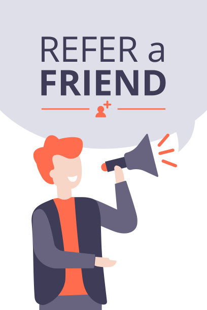 提个朋友的概念，拿着扩音器的人。图片下载