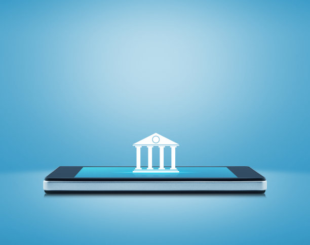 手机银行的概念图片下载