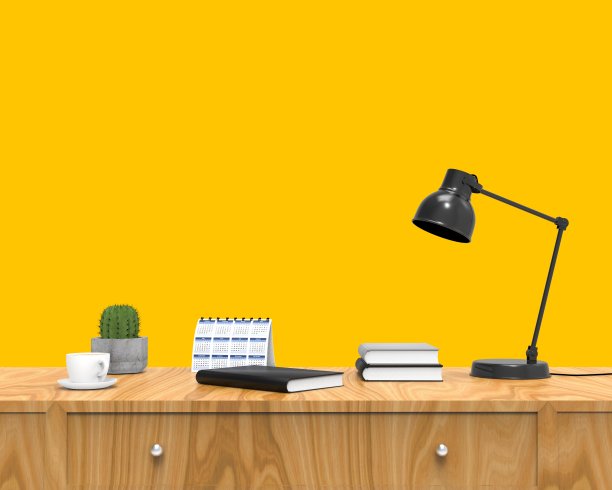 椅子上独立的白色3D渲染图片下载