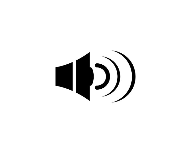 扬声器矢量图标图片下载