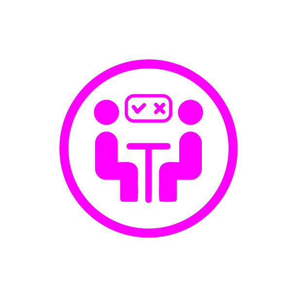 商业决策，商业计划，决策制定，管理，计划，计划，策略品红色图标图片下载