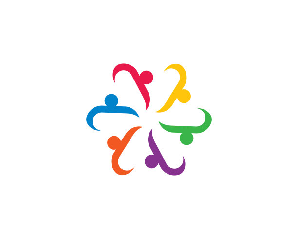 社区矢量图标插图设计图片下载