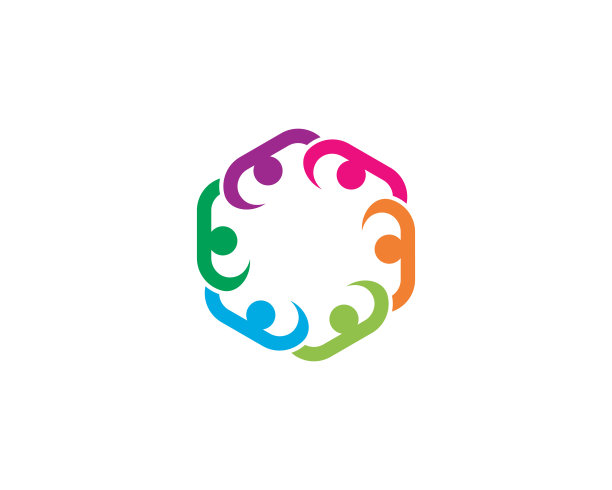 社区矢量图标插图设计图片下载