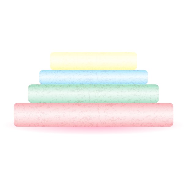 矢量堆色毛巾与毛巾布结构隔离图片下载
