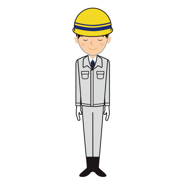 穿着工作服的男人来道歉。图片下载