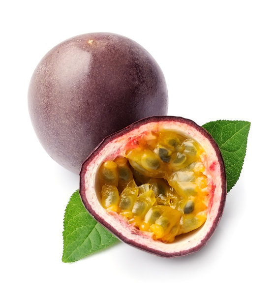 白色背景下的水果特写镜头图片下载