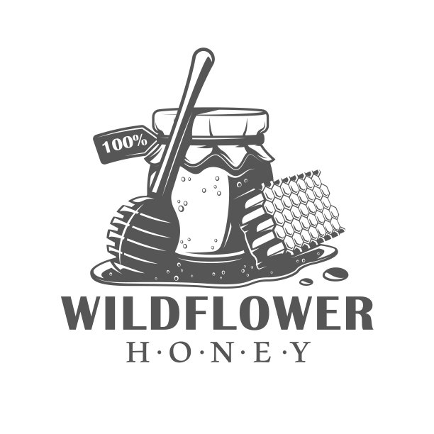 的蜂蜜标签图片下载